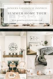 Modern Farmhouse Decor Home Tour 2020 Pamela Carlisle Design Modern Farmhouse Master Bedroom Farm House Living Room Modern Farmhouse Dining Room