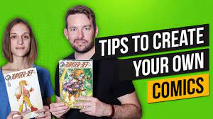 Use word art or plain text to write the title of the comic and the author's name at the top of the page. Tips For Creating Your Own Comic Book Youtube