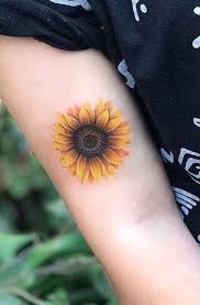 Sunflower Tattoo Meaning Popular Sunflower Tattoo Ideas For Women And Men Sunflower Tattoos Sunflower Tattoo Shoulder Tattoos