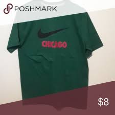 Black And Green Nike T Shirt Nwot Nike Shirt Green Black Red Nike Shirts Tees Short Sleeve Nike Shirts Shirts Red Nike