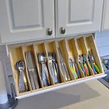 Silverware Drawer Under Cabinet Storage And Flatware Etsy In 2020 Kitchen Organization Diy Kitchen Drawers Kitchen Drawer Organization