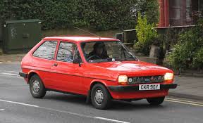 Image result for Bright Red 1980 Fiesta