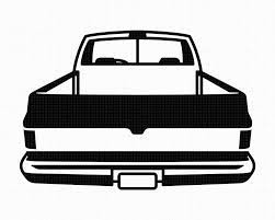 Free Free 192 Svg Lowered Truck Outline SVG PNG EPS DXF File