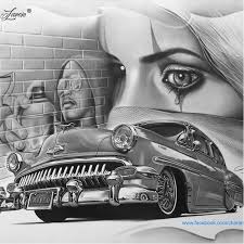 Aug 27, 2013 · the artists team up to create customized grills for lowrider cars, canvases sit for gory tattoos, and nfl star chris johnson joins the panel as a guest judge. Lowrider Drawing Charleslaveso Desenho Hiperrealismo Desenhos Realismo Pretoecinza Brasil Brazil P Chicano Art Tattoos Chicano Drawings Lowrider Art