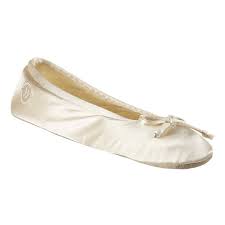 Isotoner Satin Ballerina Slippers Extended Size Products