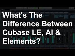 Cubase Le Ai And Elements Differences