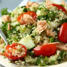 Salade De Quinoa Au Saumon Recette Salade De Quinoa Au Saumon Salade De Quinoa Salade