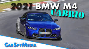As part of the renumbering that splits the 3 series coupé and. 2021 Bmw M4 Cabrio G83 Prototype Spied Almost Undisguised At The Nurburgring Youtube