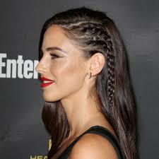 This side braid hairstyle looks awesome and is easy to do when you have to rush up for a wedding party or prom night. 30 Amazing Party Hair Styles And How To Recreate Them Hair Styles Side Braid Hairstyles Long Hair Styles