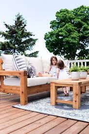 Some pets chew or scratch at table and chair legs. The Perfect Outdoor Sofa Free Plans Nick Alicia