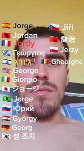 List of Names Trend Jorge