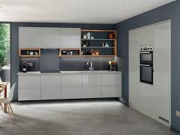 The matt camden dove grey bridging wall unit is a great use of space in the kitchen. Kitchens For Disabled Inclusive Kitchens Howdens