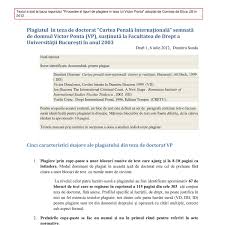Universitatea „dunărea de jos din galaţi școala doctorală de inginerie mecanică și industrială. Plagiatul In Teza De Doctorat Semnata De Pdf Docdroid
