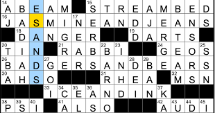 There are certain words the new york times loves, words that are often found in crossword puzzles but rarely in everyday conversation. Rex Parker Does Ny Times Crossword Today Search For A Good Cause