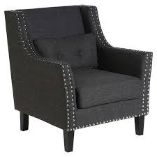 lawson tufted arm chair in gray furniture chair accent chairs