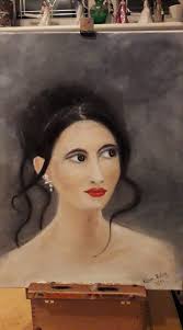 And here we are with my third oil painting. I think I love it 😆