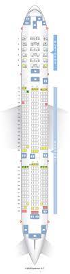 Type of aircraft cabin width (m): Seatguru Seat Map Asiana Seatguru