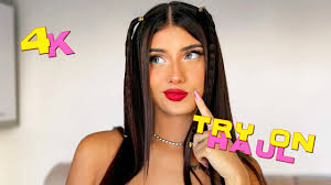 Jade's try on haul- a captivating and revealing session