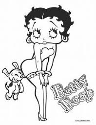 Have fun discovering pictures to print and drawings to color. Free Printable Betty Boop Coloring Pages For Kids Cool2bkids Cartoon Coloring Pages Betty Boop Tattoos Angel Coloring Pages