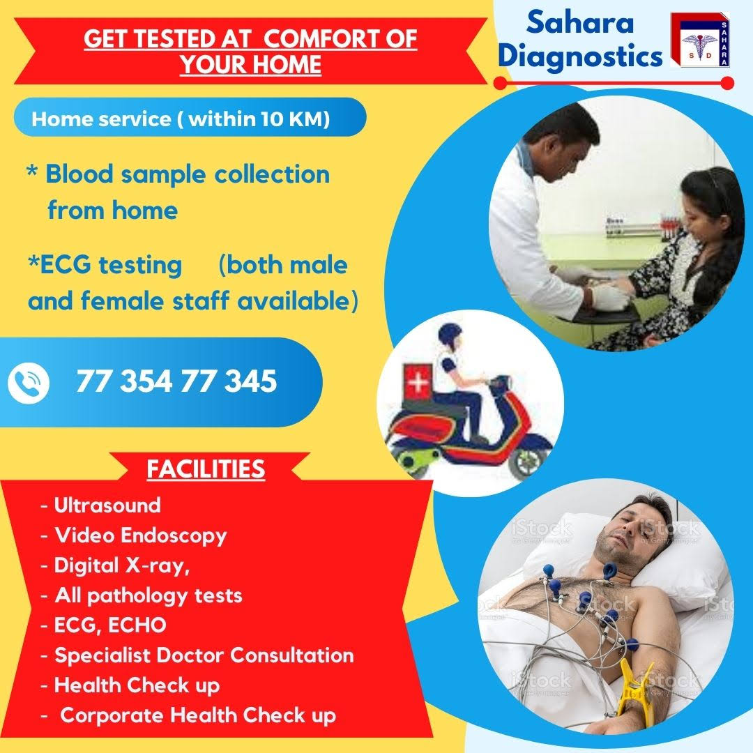 Service for Home collection of Blood sample and ECG test product image