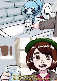 And It Tastes A Fock Oll Scottish Pokemon Trainer Pokemon Funny Pokemon Trainer Pokemon