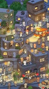 Urban Life Cat Wallpaper Cute Cartoon Wallpapers Cat City