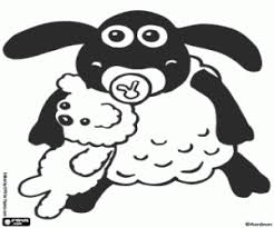 Ausmalbilder Timmy Ein Baby Schaf Zum Ausdrucken