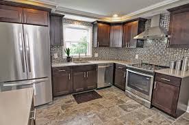 Cranston Ri Exterior House Renovation Kitchen Remodel Espresso Cabinets