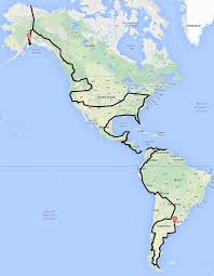 Route Great American Trek Road Trip Map Road Trip With Kids Bike Trips