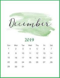 Watercolor 2019 December Printable Calendar Ideas De Calendario Calendario Para Imprimir Agenda Calendario
