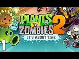 Plants Vs Zombies 2 It S About Time Part 1 Youtube Zombie Wallpaper Plants Vs Zombies Zombie 2