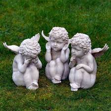 Maybe you would like to learn more about one of these? Hear No Evil See No Evil Speak No Evil Cherub Statues See No Evil Cherub Cupid Tattoo