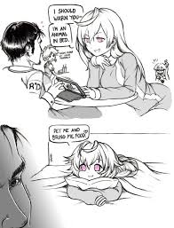 I M An Animal In Bed Anime Funny Anime Cute Comics