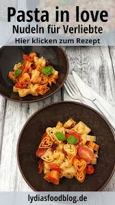 Herzige Pasta Zum Valentinstag Lydiasfoodblog Rezept Abendessen Rezepte Dinner
