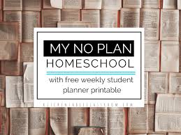 The monthly spreads are simple and open. My No Plan Homeschool Plan The Kitchen Table Classroom