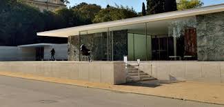 Mies Van Der Rohe Barcelona Pavilion 1929 Barcelona Pavilion Mies Van Der Rohe Lighted Bathroom Mirror