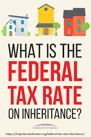 what is federal tax rate on inheritance tax help tax