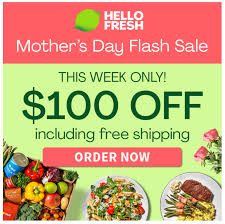 Hellofresh Canada Mother S Day Sale Save 100 Off Using Promo Code Canadian Freebies Coupons Deals Bargains Flyers Contests Canada Canadian Freebies Coupons Deals Bargains Flyers Contests Canada