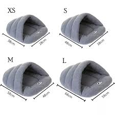 Hapet Pet Cat Dog Rabbit Nest Bed Puppy Soft Warm Cave House Winter Sleeping Bag Mat Pad Is Worth Buying Newchic Mobile
