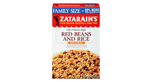 Zatarain S Family Size Red Beans Rice Zatarain S Red Beans Rice Mix
