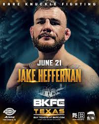 Watch Coach Jake Heffernan make his BKFC debut this Saturday in the Lone  Star State. Main fight card starts at 8pm and you can watch it