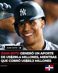 Tengo preocupación, no me gustaría que los Yankees no firmen a Soto, creo  que vale 600 millones y algo más, un joven del calibre de él es beneficioso  para los Yankees, un