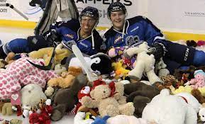 Teddy Bear Toss Hockey Baby Teddy Laundry Clothes