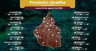 Clima en CdMx este lunes: Tormentas, frío de 8°C y posible granizo en estas alcaldías