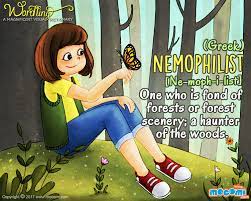Check spelling or type a new query. What Does Nemophilist Mean Wordling For Kids Mocomi