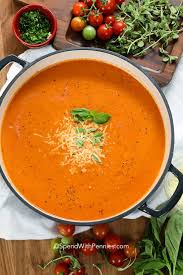 Homemade Tomato Soup Is Quite Simply One Of The Most Perfect Comfort Foods You Will Find In A Bowl Fresh To Fresh Tomato Soup Tomato Soup Homemade Tomato Soup