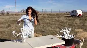 Now if only i knew someone who had a ton of antlers lying around. Diy Antler Chandelier Youtube
