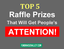 top 5 raffle prize ideas fundraiser alley