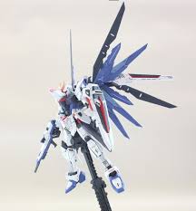 Rg 1 144 Freedom Gundam Justice Gundam Customized Build Gundam Freedom Justice