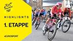 Tour de France Femmes 2025 | 1. Etappe | Highlights deutsch ... - YouTube
